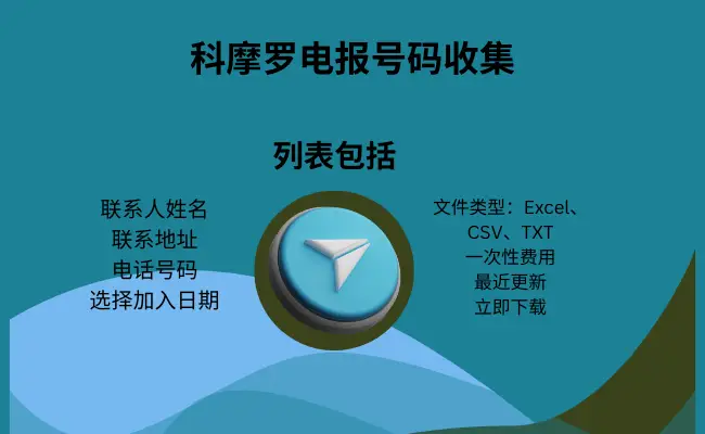科摩罗电报号码收集